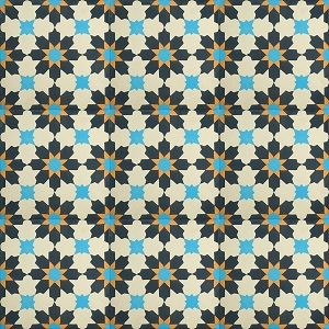 Hector - Sample - cement spanish floor tiles