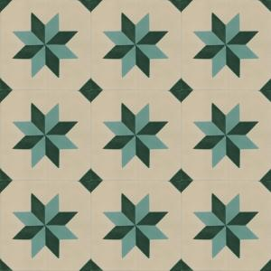 Martinez - Spanish cement floor tiles 